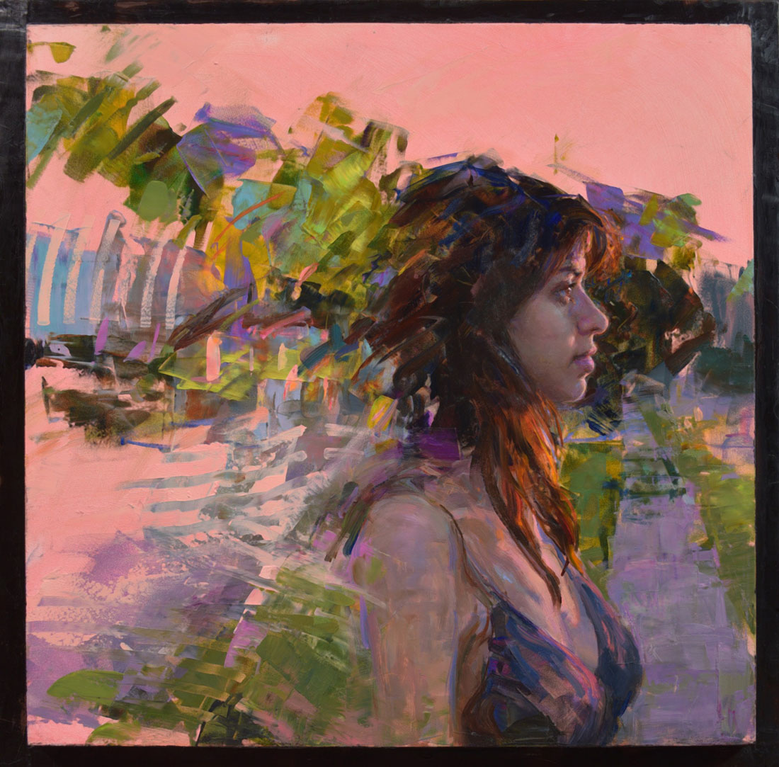 ''Becoming,'' oil, 12x12'', price on request